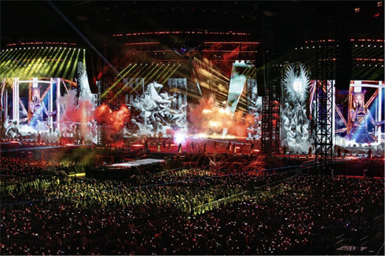 太炸了！leyu.乐鱼LED巨幕燃爆张韶涵镇江演唱会，超燃舞台气场全开！