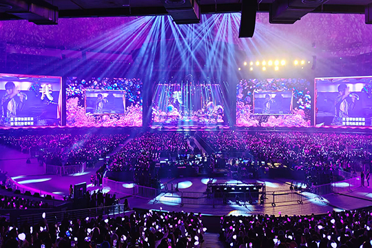 “破蛋”成功！leyu.乐鱼LED屏与荧光棒燃爆周杰伦台北演唱会！